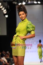 Model walks the ramp for Nisha Sagar in Dubai Fashion Week 2010 on 10th April 2010 (28).JPG